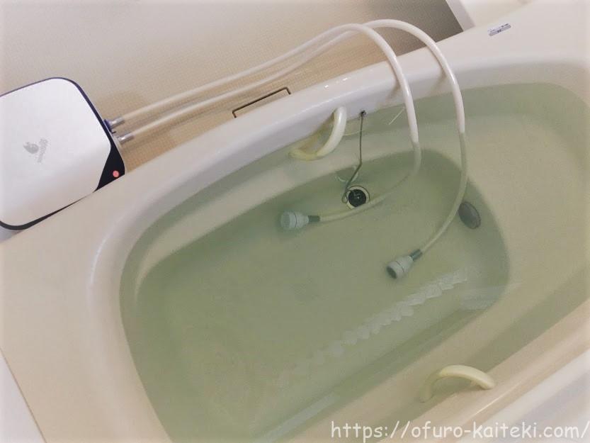水素＆マイクロバブルのお風呂で冷え性対策！湯エステをレンタルした感想 | お風呂快適ライフ.com